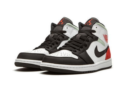 Nike Jordan 1 Mid SE Red Black Toe