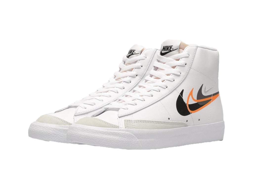 Nike Blazer Mid 77 Multi-Swoosh - Bright Mandarin-Nike-pikastore.cz
