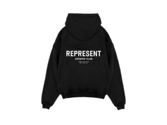 Represent Owners Club Zip Hoodie Black
