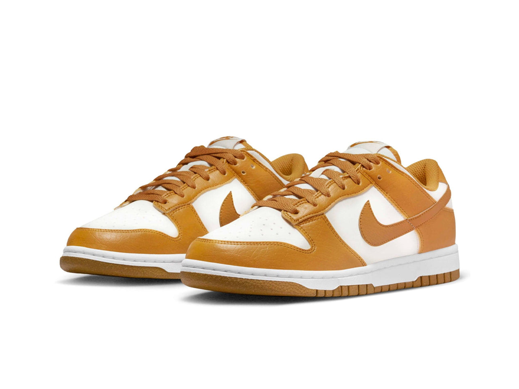 Nike Dunk Low Next Nature Phantom Gold Suede (ženske)