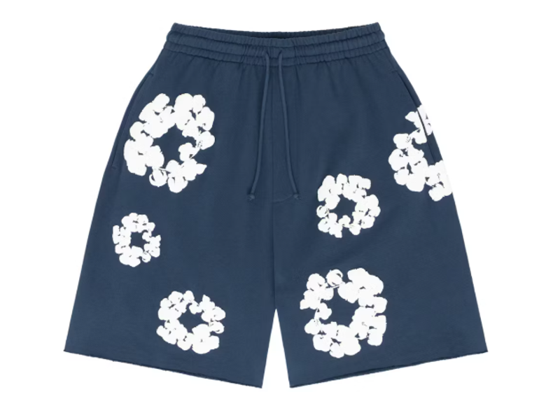 Denim Tears The Cotton Wreath Short Navy