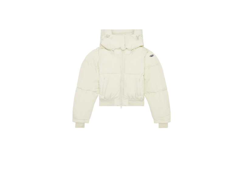Diesel Bunda W-Peyt-Short Jacket Silver Green