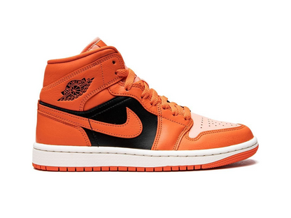 Nike Jordan 1 Mid SE Rush Orange Crimson Bliss (Women's)