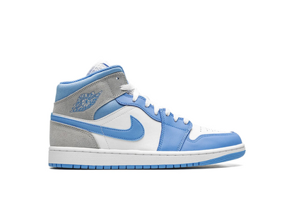 Nike Jordan 1 Mid University Blue Grey