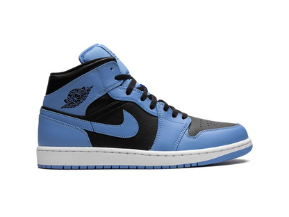 Nike Jordan 1 Mid University Blue Black