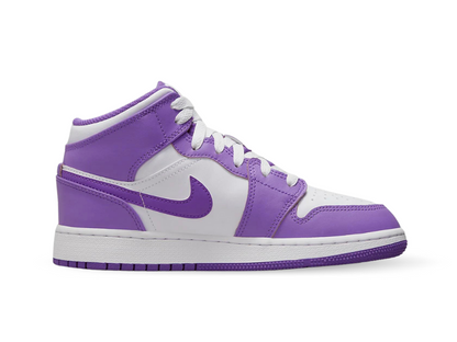 Nike Jordan 1 Mid Purple Venom (GS)