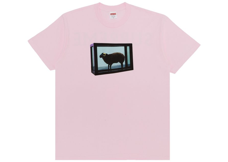 Supreme Damien Hirst Tee Light Pink-Supreme-pikastore.cz