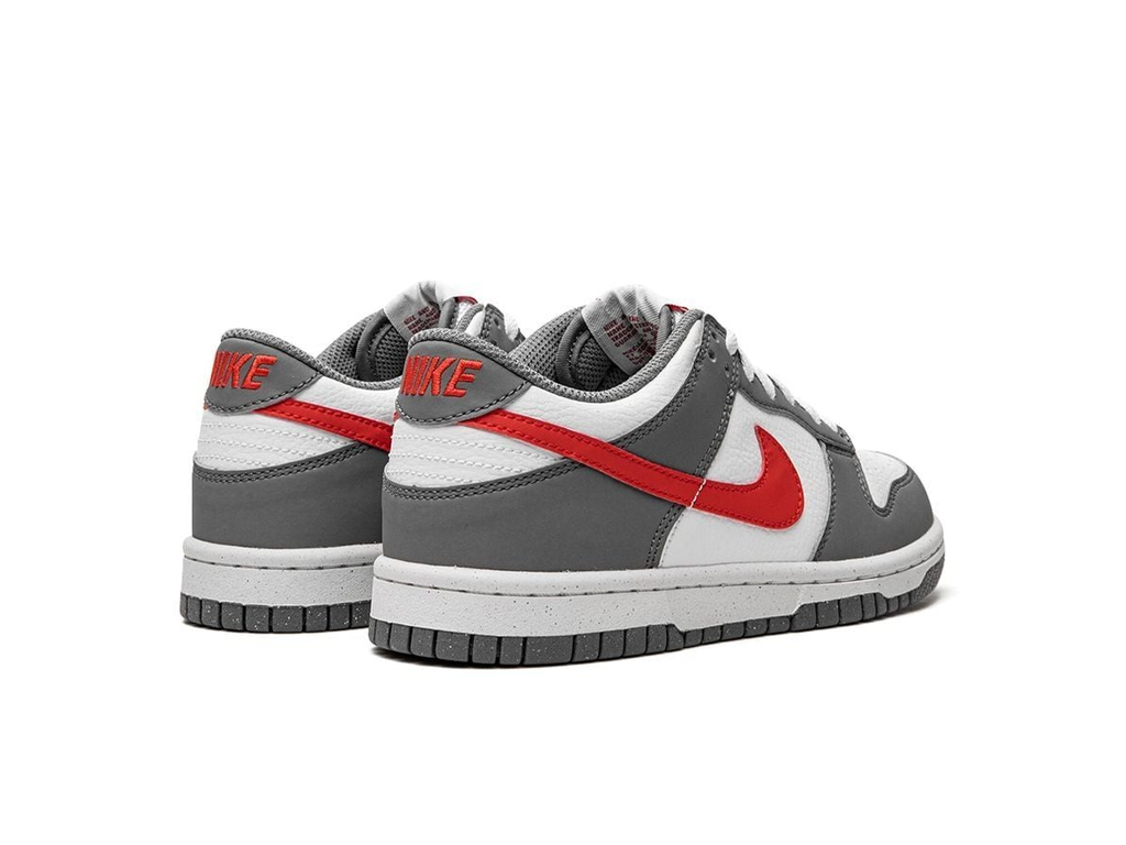 Nike Dunk Low Next Nature Smoke Gray Light Crimson (GS)