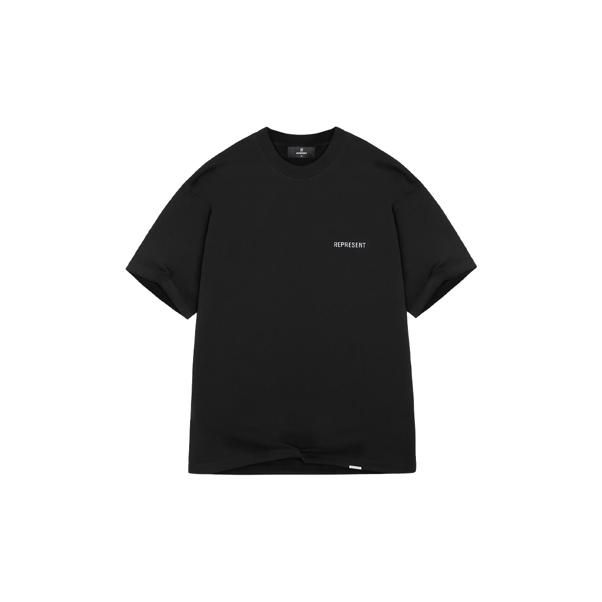 Represent Block Logo T-Shirt Jet Black-Represent-pikastore.cz