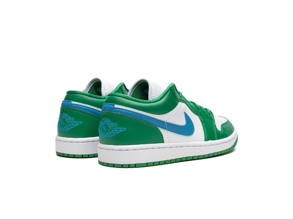 Nike Jordan 1 Low Lucky Green Aquatone (Women's)