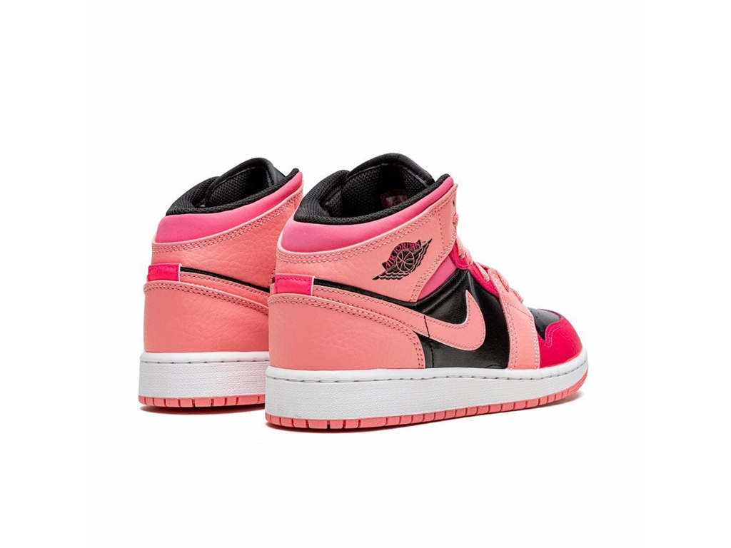 Nike Air Jordan 1 Mid GS Coral Chalk