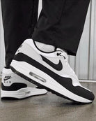 Nike Air Max 1 Essential White Pure Platinum Black-Nike-pikastore.cz