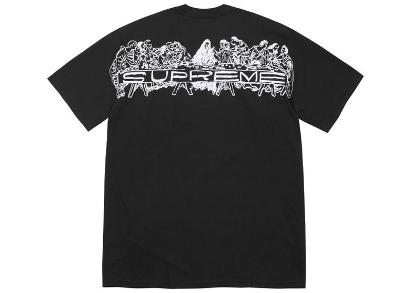 Supreme Supper Tee Black-Supreme-pikastore.cz