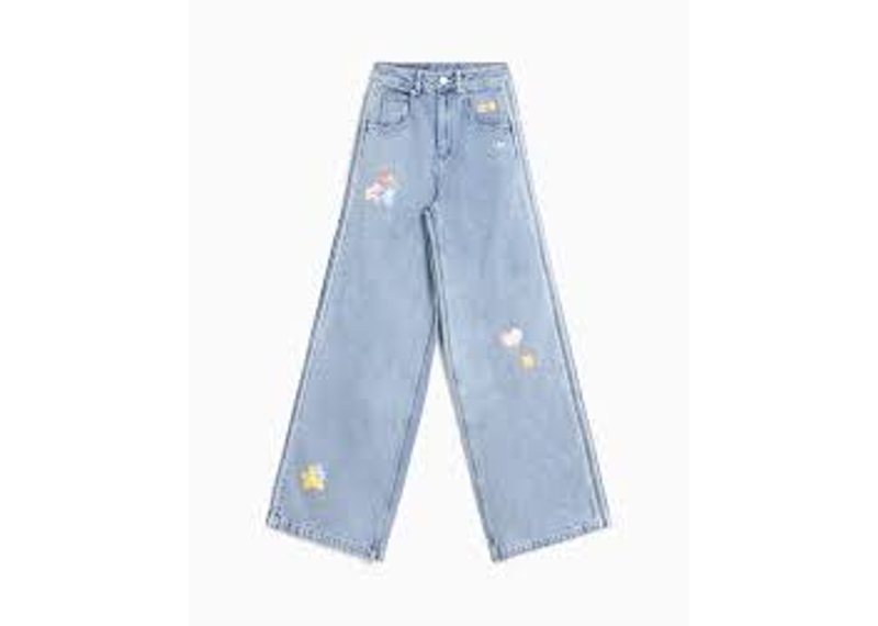 adidas Originals x Care Bears Womens Wide Leg Jeans