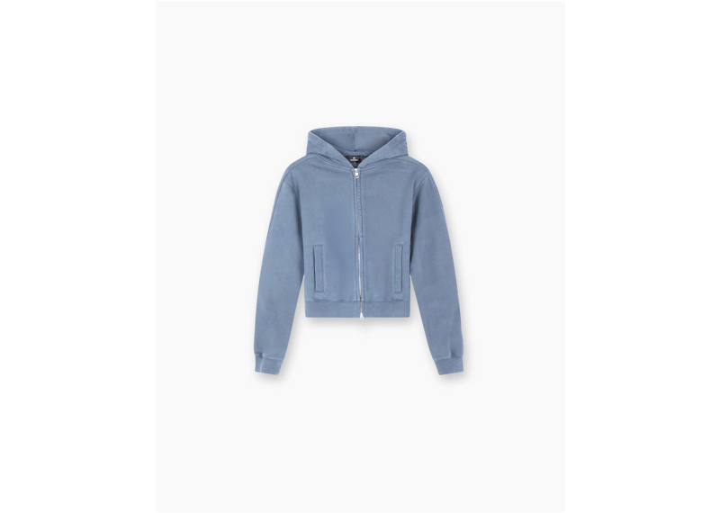 Represent WMNS Owners Club Slim Zip Hoodie Steel Blue-Represent-pikastore.cz