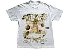 Travis Scott Utopia Tour Skitzo Circus Maximus Tee White