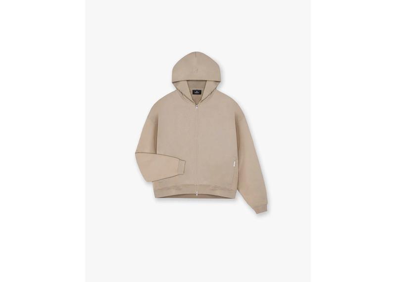 Represent Initial Boxy Zip Through Hoodie Dune-Represent-pikastore.cz