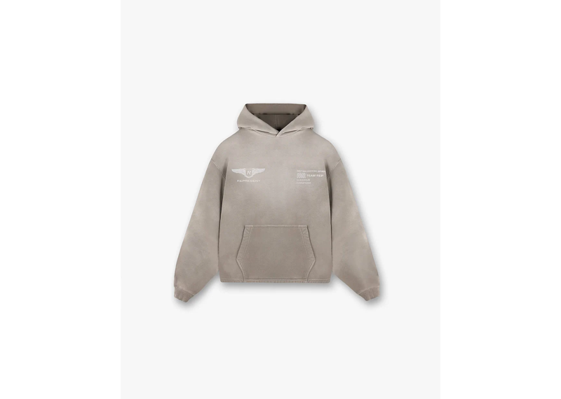 Represent Team Rep Hoodie Dark Taupe-Represent-pikastore.cz