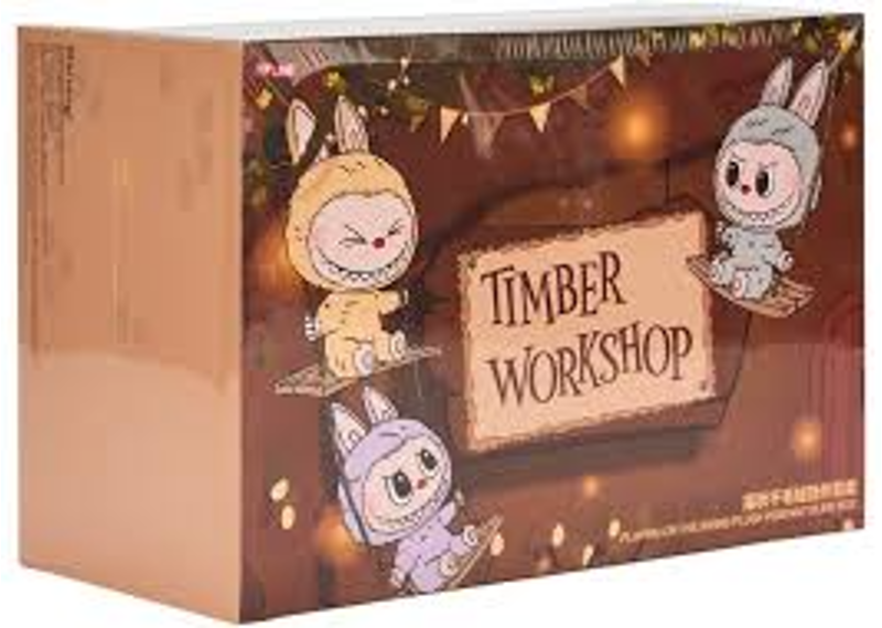 Labubu Pop Mart The Monsters Timber Workshop Playing on the Swing Plush Pendant (Pop Land Exclusive) Sealed Case (6 Blind Box)-Labubu-pikastore.cz