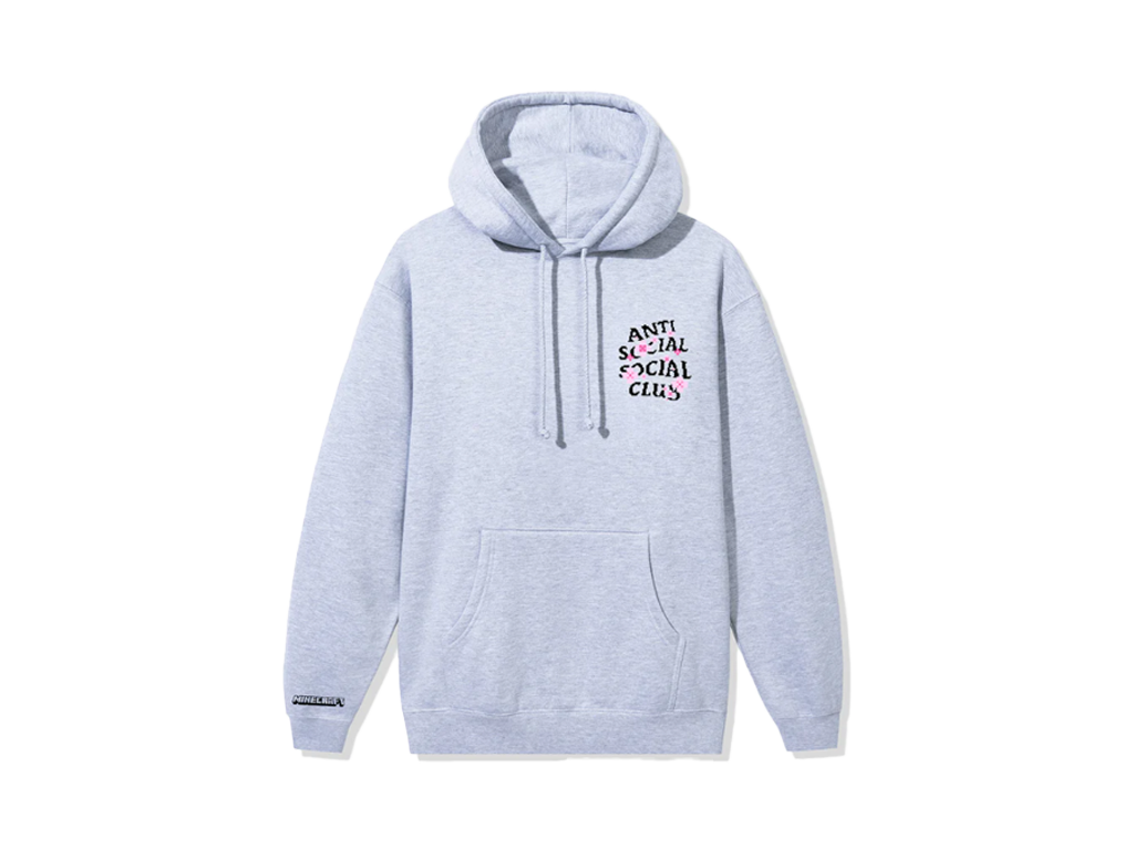 ASSC x Minecraft Cherry Blossom Hoodie Grey-ASSC-pikastore.cz