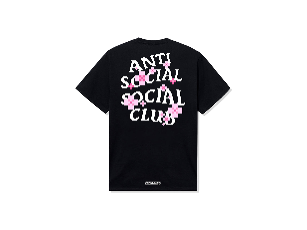 ASSC x Minecraft Cherry Blossom Tee Black-ASSC-pikastore.cz