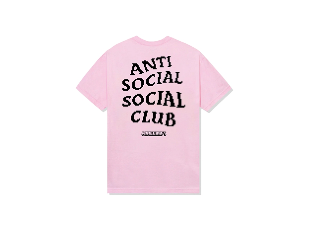 ASSC x Minecraft Pixel Logo Tee Pink-ASSC-pikastore.cz