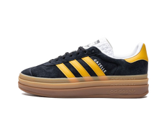 Adidas Gazelle Bold Black Bold Gold (Women's)