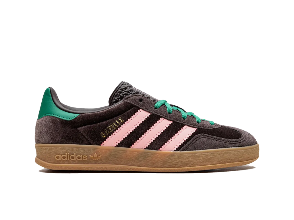 Adidas Gazelle Indoor Dark Brown Glow Pink – sneakers – photo 3 of 5