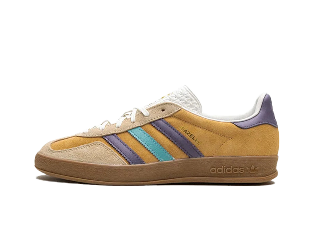 Adidas Gazelle Indoor Glow Orange Shadow Violet