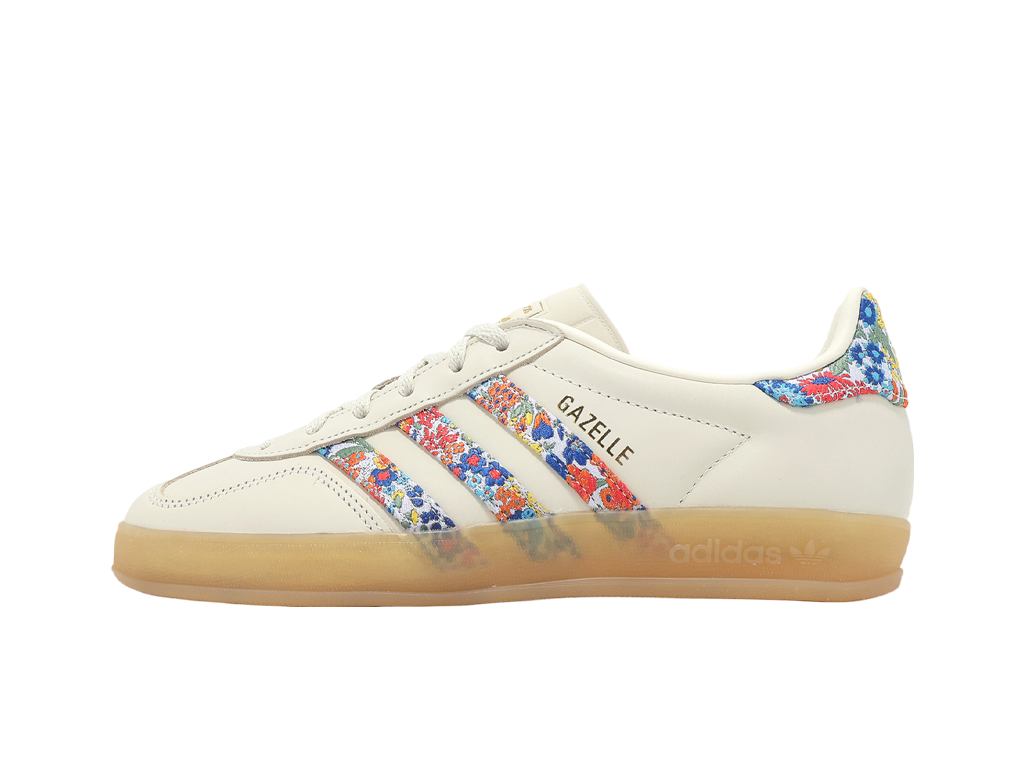 Adidas Originals x Liberty London Womens Gazelle Indoor White-Adidas-pikastore.cz