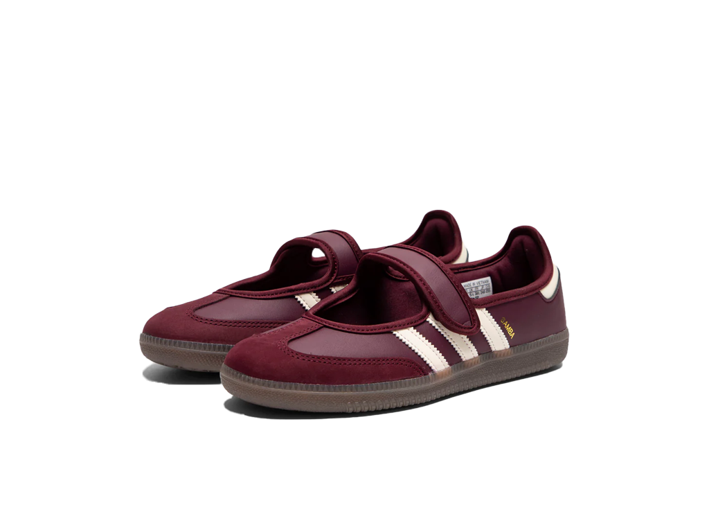 Adidas Samba Jane Maroon Cream-Adidas-pikastore.cz