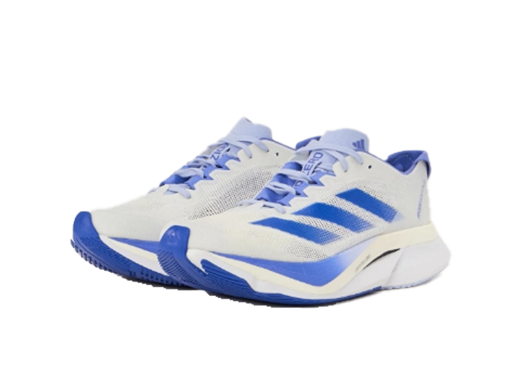 Adidas Wmns Adizero Boston 12 White Lucid Blue-Adidas-pikastore.cz