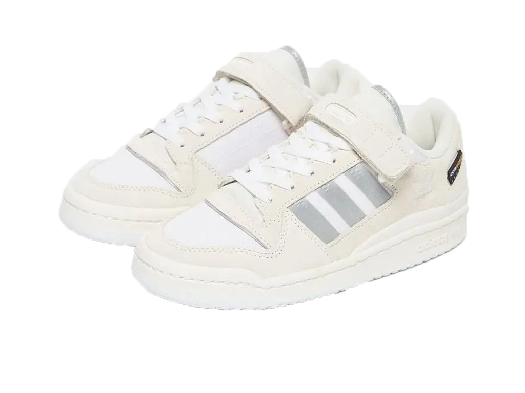 Adidas Forum Low J Off White Silver Metallic-Adidas-pikastore.cz