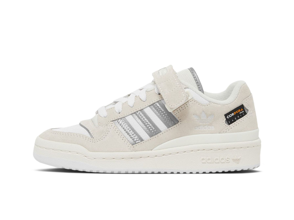 Adidas Forum Low J Off White Silver Metallic-Adidas-pikastore.cz