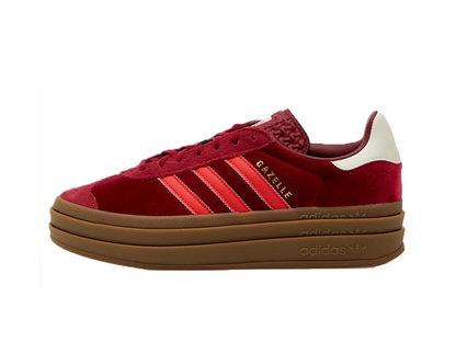 Adidas Gazelle Bold Bright Red Velvet