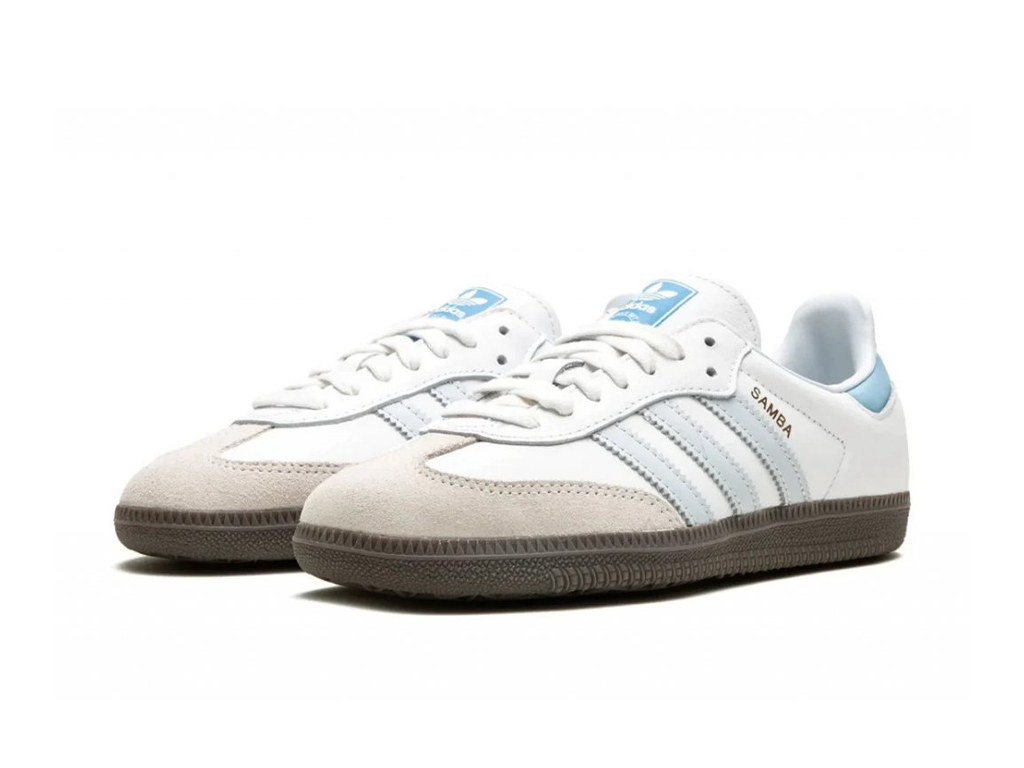 Adidas Samba OG White Halo Blue