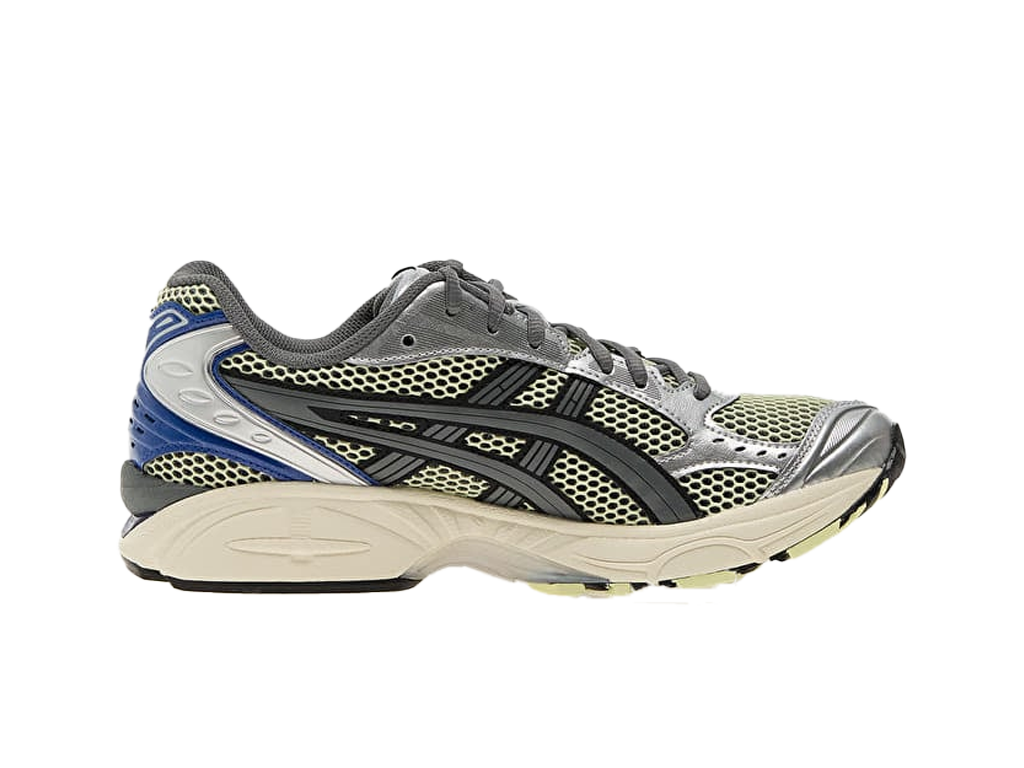Asics Gel Kayano 14 Soft Yellow Silver Blue – tenisky – fotka 3 z 5
