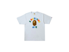 BAPE Colors College Tee (SS22) Gray