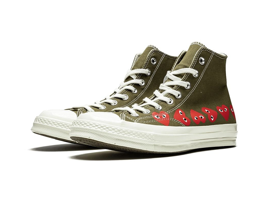 Comme des Garcons Play x Converse Chuck 70 Hi Top Multi Heart