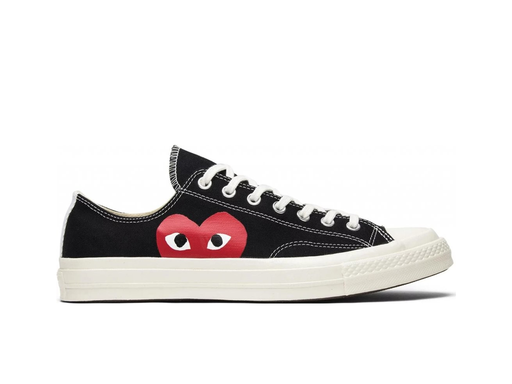 Comme des Garcons Play x Converse Chuck 70 Low Black