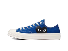 Converse Comme des Garçons PLAY x Chuck 70 Low Blue Quartz
