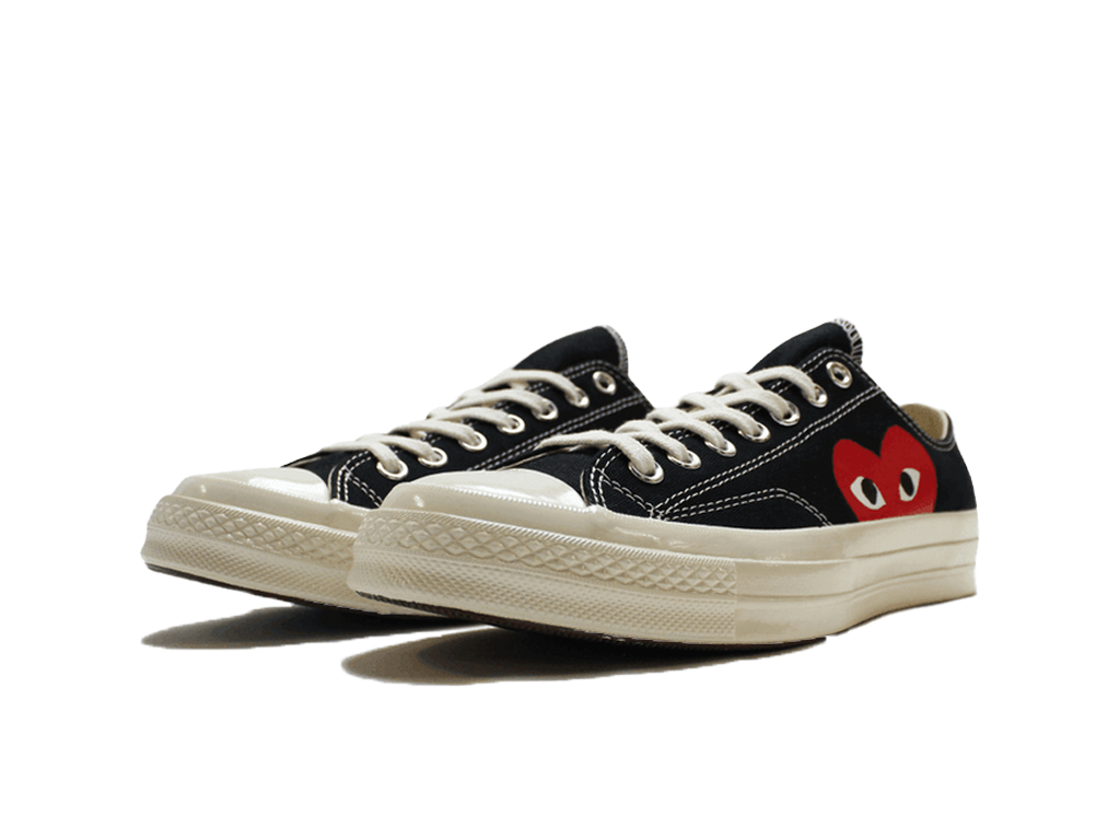 Converse Comme des Garcons Play x Chuck 70 Low Black-Converse-pikastore.cz