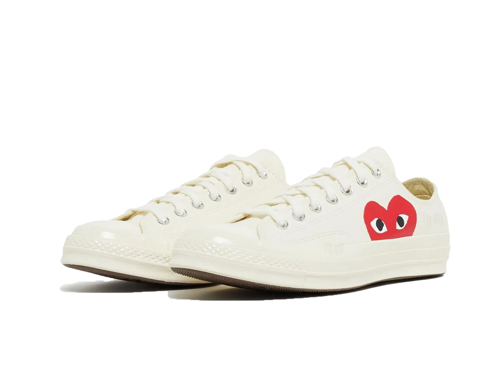 Converse Comme des Garcons Play x Chuck 70 Low Milk 2023-Converse-pikastore.cz