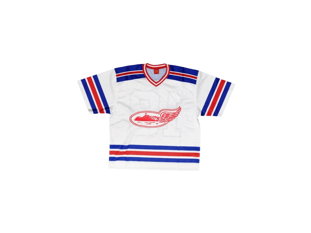 Corteiz Alcatraz Wings Hockey Jersey White-Corteiz-pikastore.cz