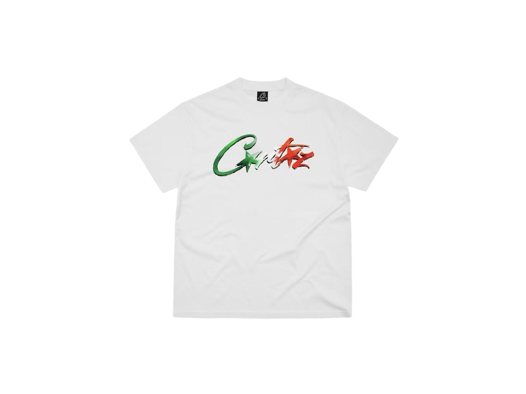Corteiz Allstartz Italia Tee White-Corteiz-pikastore.cz
