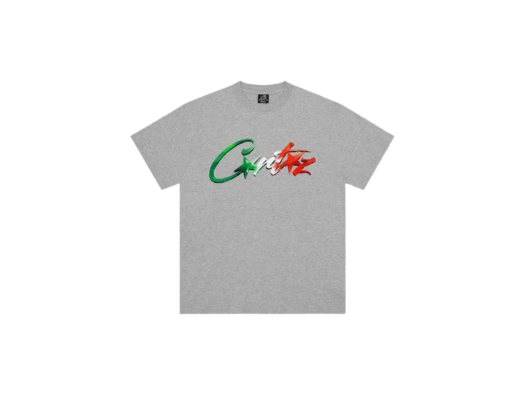 Corteiz Allstarz Italia Tee Grey-Corteiz-pikastore.cz