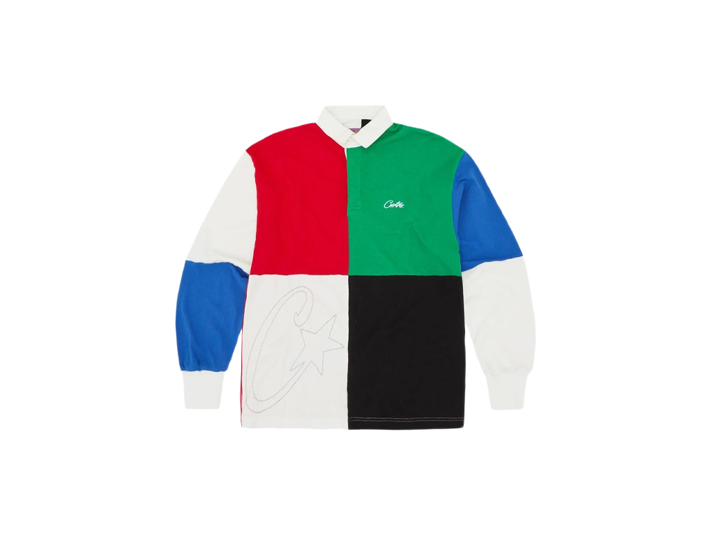 Corteiz C-Star Rugby Shirt Multi-Corteiz-pikastore.cz