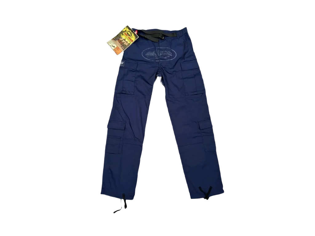 Corteiz Guerillaz Cargo Pant Navy/Navy-Corteiz-pikastore.cz
