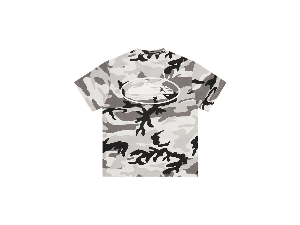 Corteiz Island Puff Print Tee Arctic Camo-Corteiz-pikastore.cz