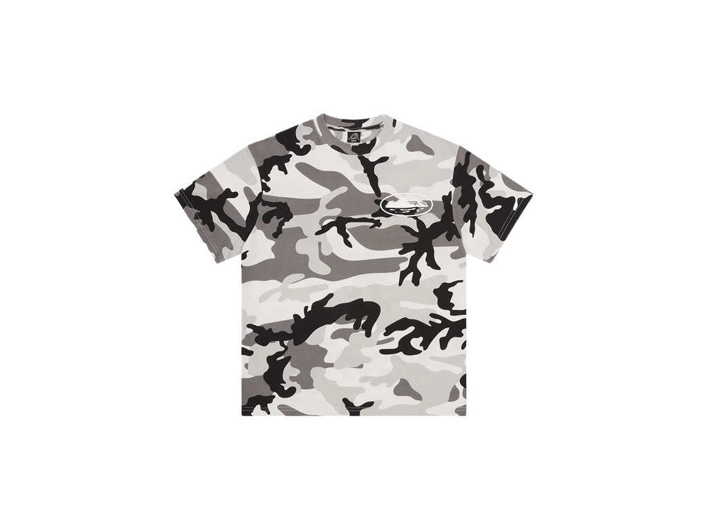 Corteiz Island Puff Print Tee Arctic Camo-Corteiz-pikastore.cz